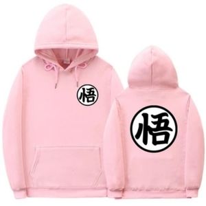 Anime pink dragon Ball z women's hoodie